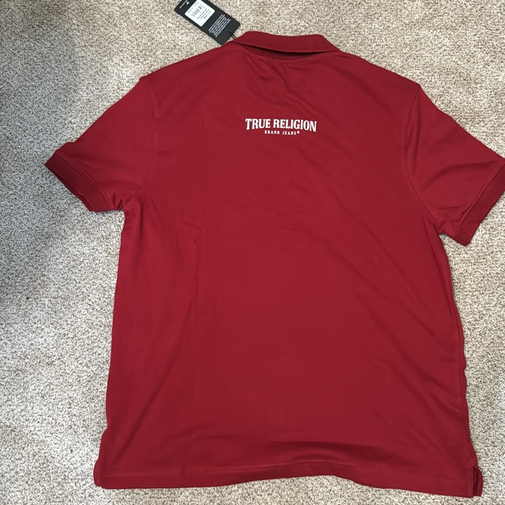 True Religion mens polo size S NWT quarter zip - Picture 3 of 3